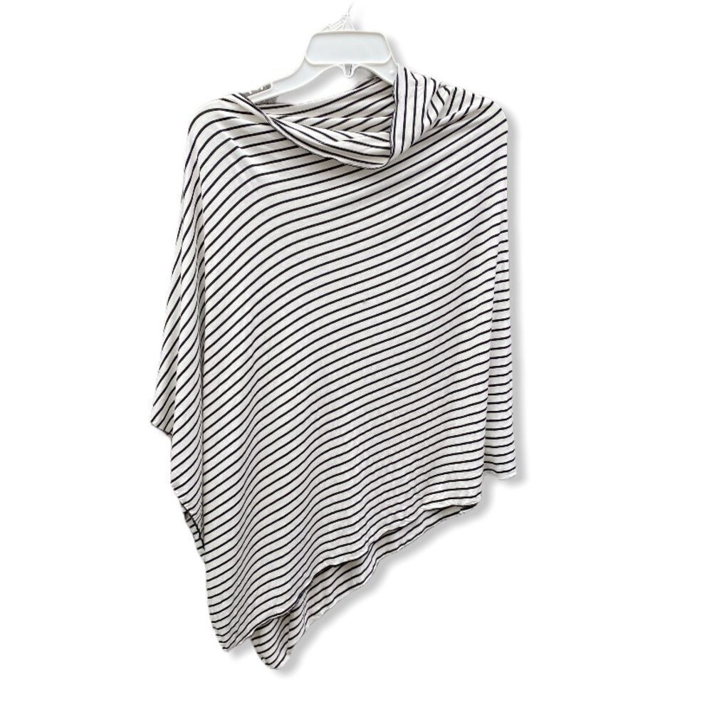 Striped Asymmetrical Nursing Cape
